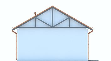 G206 - Budynek garażowo - gospodarczy elewacja