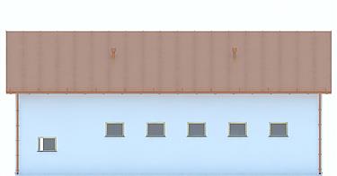 G206 - Budynek garażowo - gospodarczy elewacja