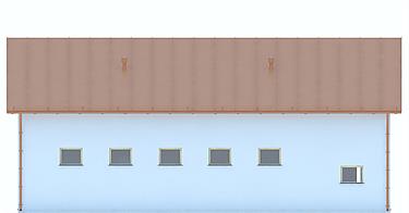 G206 - Budynek garażowo - gospodarczy elewacja