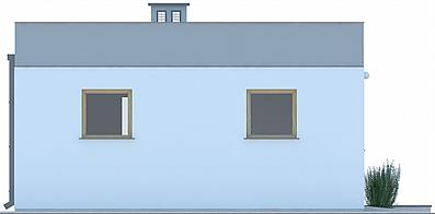 G176 - Budynek garażowo - gospodarczy elewacja