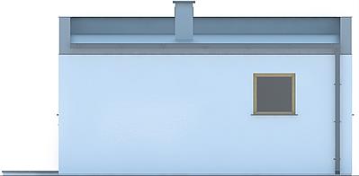 G176 - Budynek garażowo - gospodarczy elewacja