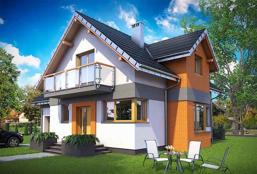 Projekt domu Koliba Astro (1423)