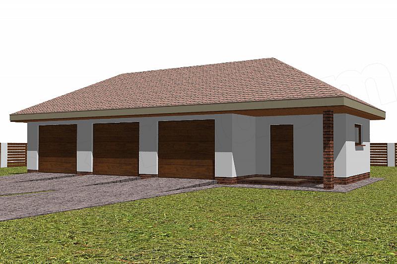 Projekt domu Garaż G10