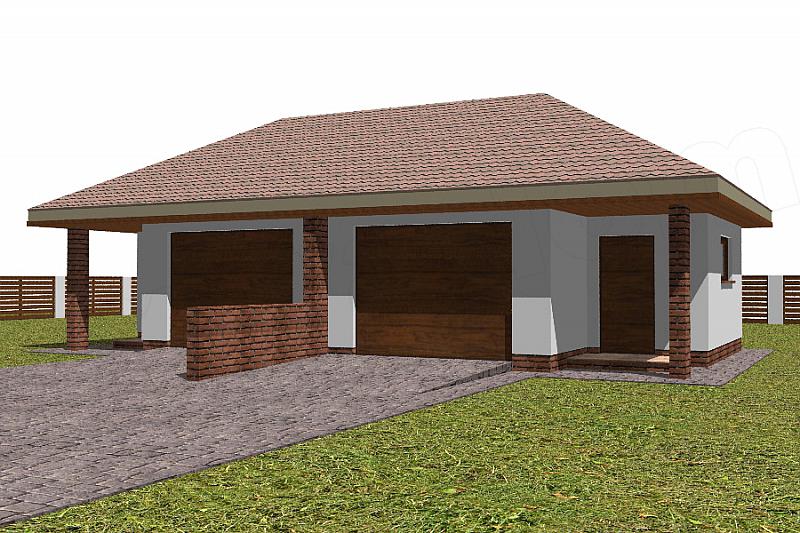 Projekt domu Garaż G5