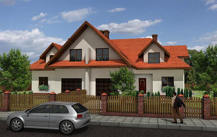 Projekt domu Bliźniak 2