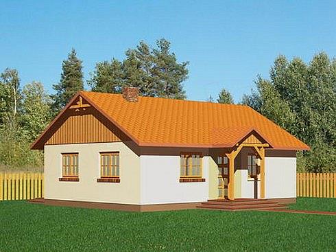 Projekt domu Domek Portowy (022MKs)