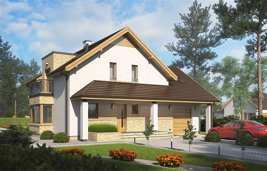 Projekt domu D156B