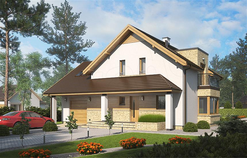 Projekt domu D156B