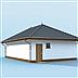 projekt domu G195 garaż dwustanowiskowy z pomieszczeniami gospodarczymi