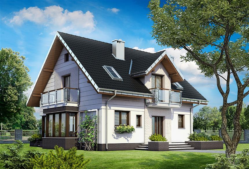 Projekt domu Axel Polo (1410)