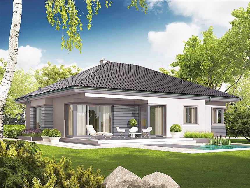 Projekt domu Eris II G2 (wersja C) energo
