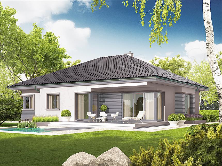 Projekt domu Eris II G2 (wersja C) energo