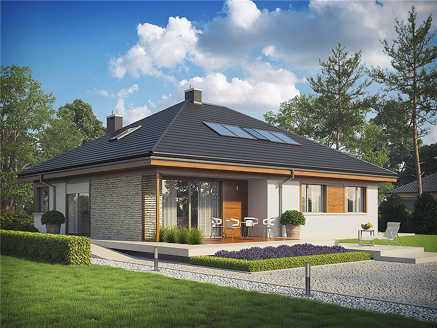 Projekt domu Flo II multi-comfort