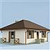 projekt domu Bayamo szkielet drewniany, dom letniskowy