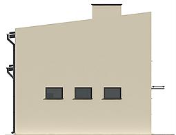 G184 - Budynek garażowo - magazynowy elewacja