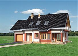 Mira Polo - murowana – beton komórkowy elewacja