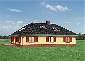 Cetyniec Max - murowana – beton komórkowy elewacja