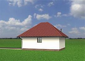 Garaż 29 - murowana – beton komórkowy elewacja