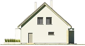 Tymoteusz A garaż elewacja