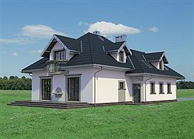 Hortensja Atu - murowana – beton komórkowy elewacja