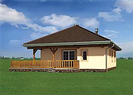 Julia-2 - szkielet drewniany prefabryk. elewacja
