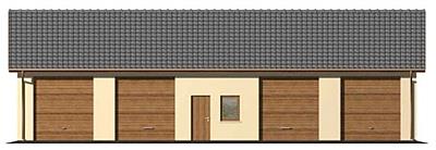 G49 budynek gospodarczy elewacja