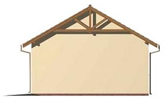 G49 budynek gospodarczy elewacja