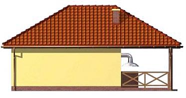 G59 budynek gospodarczy elewacja