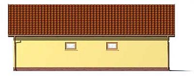 G123 budynek gospodarczy elewacja