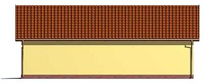 G126 budynek gospodarczy elewacja