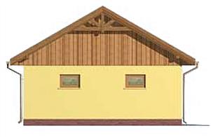 G126 budynek gospodarczy elewacja