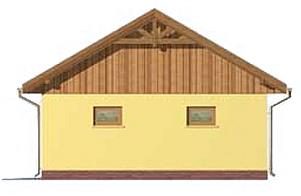 G126 budynek gospodarczy elewacja