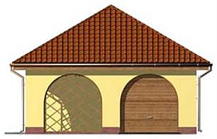 G142 budynek gospodarczy elewacja