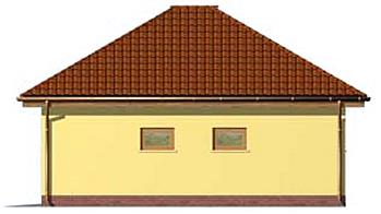 G142 budynek gospodarczy elewacja