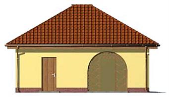 G142 budynek gospodarczy elewacja