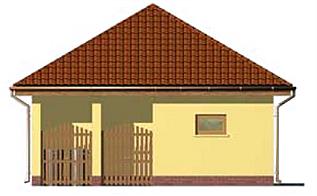 G142 budynek gospodarczy elewacja