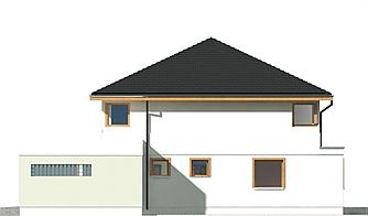 Kastor II z garażem 2-st. [A1] elewacja