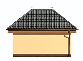 G181 budynek gospodarczy elewacja