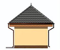 G181 budynek gospodarczy elewacja