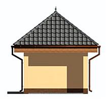 G181 budynek gospodarczy elewacja