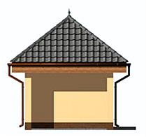 G181 budynek gospodarczy elewacja