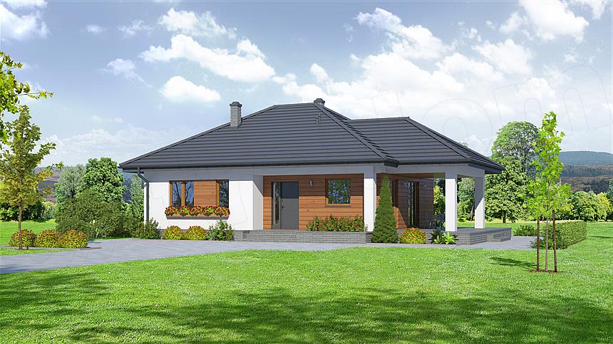 Projekt domu Piaseczno 3m