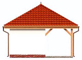 G266 budynek gospodarczy elewacja