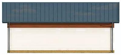 G299 garaż trzystanowiskowy z pomieszczeniem gospodarczym i poddaszem użytkowym elewacja