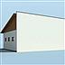 projekt domu G198 garaż dwustanowiskowy z pomieszczeniem gospodarczym
