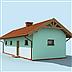 projekt domu G1m bis garaż jednostanowiskowy z pomieszczeniem gospodarczym