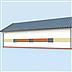 projekt domu G303 garaż dwustanowiskowy