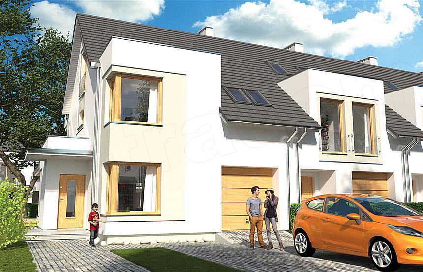Projekt domu Diana Grande A segment lewy