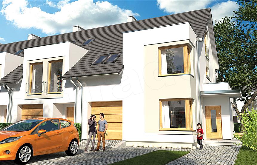 Projekt domu Diana Grande A segment lewy