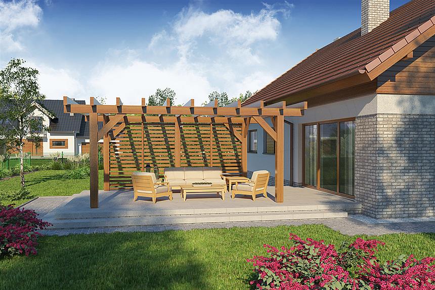 Projekt domu Pergola